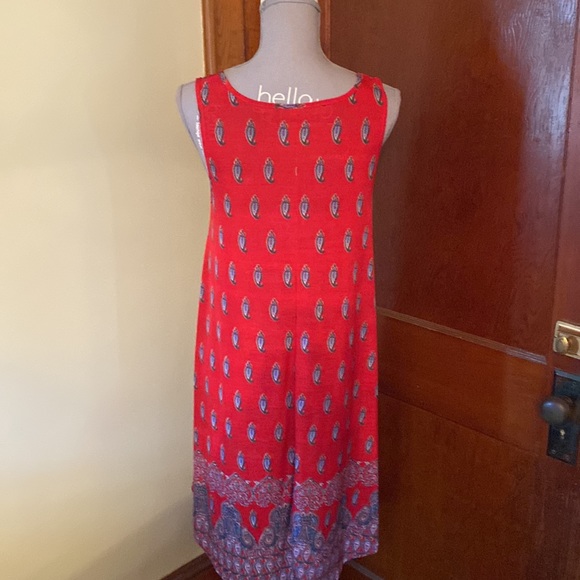 🌈Isla Soneta Red paisley dress🌈 - Picture 7 of 8